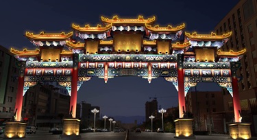 LED亮化工程：古建筑亮化—古典與現代結合