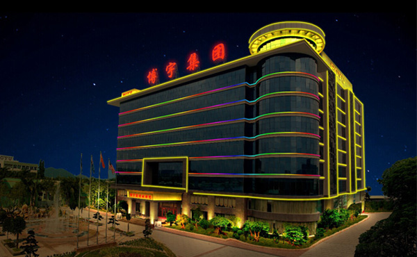 【廣東】博宇集團辦公大樓亮化