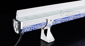 光亞展特輯，光臣照明青花瓷主題新款LED大功率洗墻燈