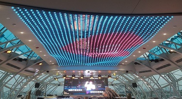 訂制LED全彩點(diǎn)光源在郵輪上綻放光芒